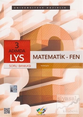 LYS 3 Adımda Matematik-Fen Soru Bankası Kolektif