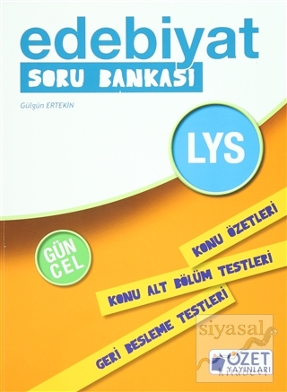 LYS Edebiyat Soru Bankası Gülgün Ertekin