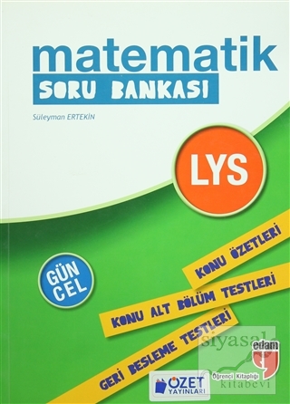 LYS Matematik Soru Bankası Süleyman Ertekin