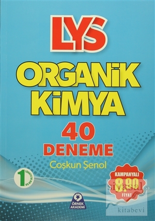 LYS Organik Kimya 40 Deneme Coşkun Şenol