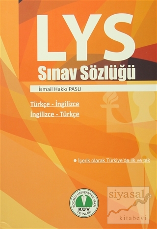 LYS Sınav Sözlüğü İsmail Hakkı Paslı