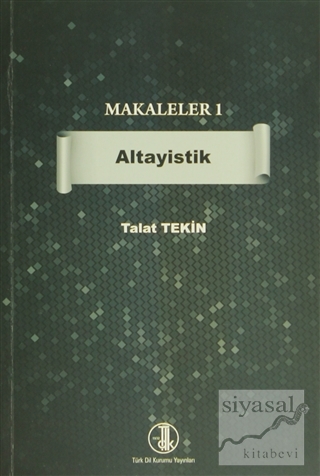 Makaleler 1 - Altayistik Talat Tekin