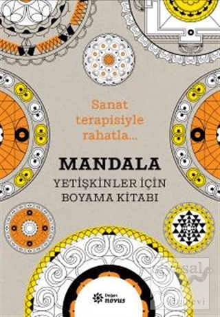 Mandala - Yetişkinler İçin Boyama Kitabı Sophie Leblanc