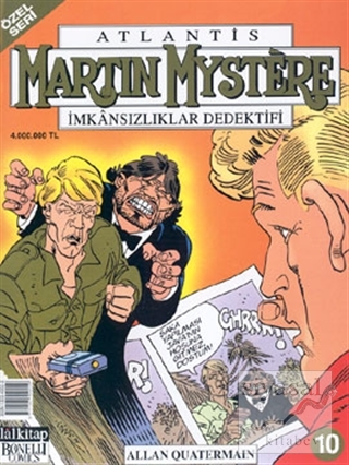 Martin Mystere İmkansızlıklar Dedektifi Allan Quatermain Sayı: 10 Alfr
