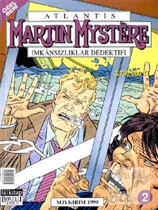 Martin Mystere İmkansızlıklar Dedektifi Sayı: 2 Soykırım 1990 Alfredo 