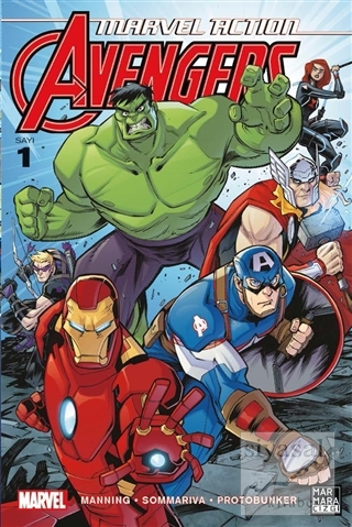 Marvel Action Avengers 1 Matthew K. Manning