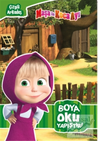 Maşa ile Koca Ayı - Boya Oku Yapıştır! Kolektif