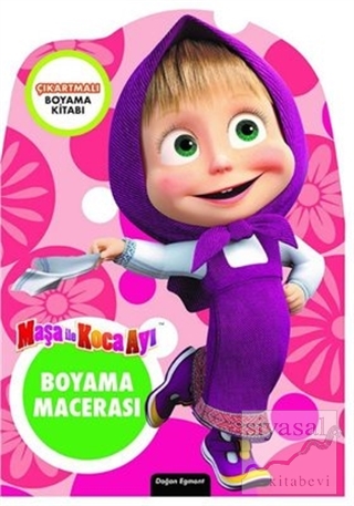 Maşa ile Koca Ayı Özel Kesimli Boyama Macerası