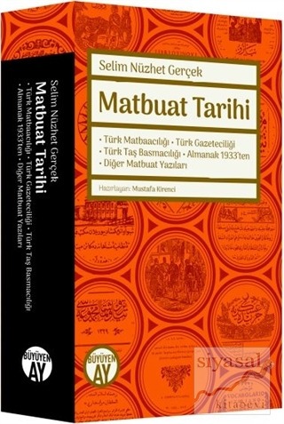 Matbuat Tarihi (Ciltli) Selim Nüzhet Gerçek