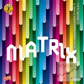 Matrix - IQ Dikkat ve Yetenek Geliştiren Kitaplar Serisi 8 (Level 3) (