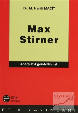 Max Stirner Hanifi Macit