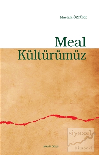 Meal Kültürümüz Mustafa Öztürk