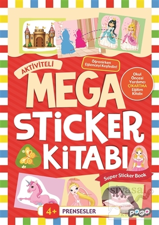 Mega Sticker - Prensesler Kolektif