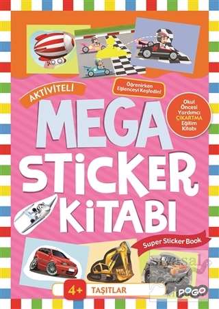 Mega Sticker - Taşıtlar Kolektif