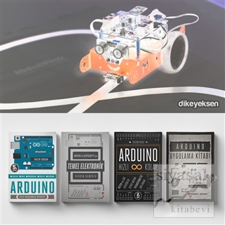 Mekar'lar için Cep Boy Arduino Başlangıç Seti (4 Kitap Takım) Volkan K