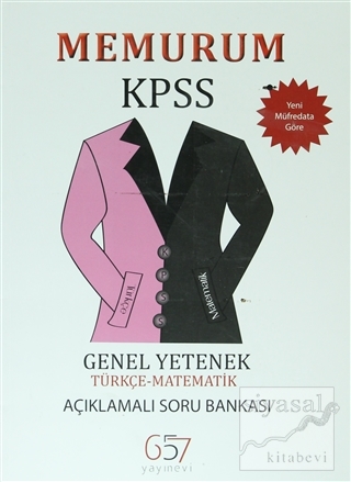Memurum KPSS Genel Yetenek Türkçe-Matematik Açıklamalı Soru Bankası İl