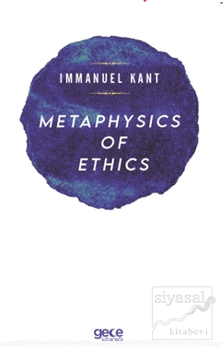 Metaphysics Of Ethics Immanuel Kant