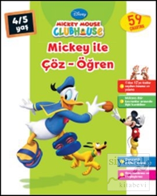 Mickey Mouse Clubhouse - Mickey ile Çöz - Öğren (4-5 Yaş) Kolektif