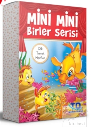Mini Mini Birler Serisi Dik Temel Harflerle ( 20 Kitap ) Kolektif