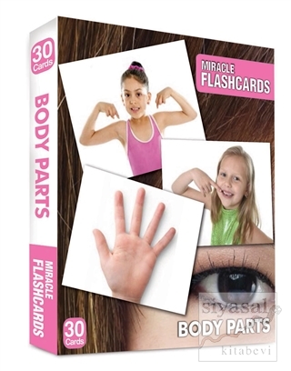 Miracle Flashcards - Body Parts Box 30 Cards