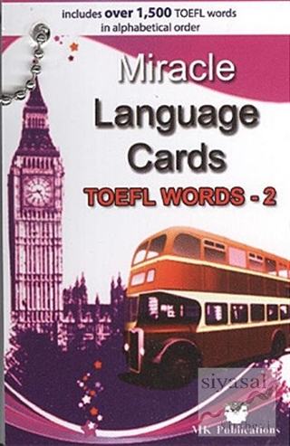 Miracle Language Cards (TOEFL Words-2) Murat Kurt