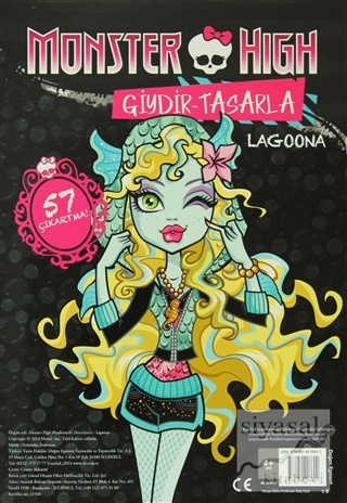 Monster High: Giydir Tasarla - Draculaura/ Lagoona