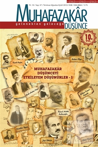 Muhafazakar Düşünce Dergisi Sayı 37 - 2013 Kolektif