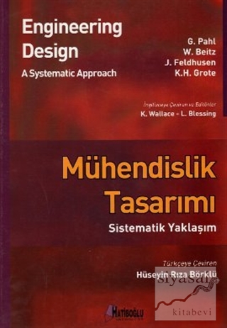 Mühendislik Tasarımı - Sistematik Yaklaşım G. Pahl