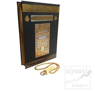 Mühürlü Orta Boy Hediyelik Kuran-ı Kerim-Kabe Desen 127KB (İnci Tesbih
