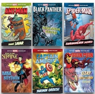 Müthiş Marvel Hikayeleri (6 Kitap Takım) Kolektif