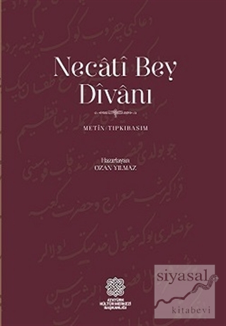 Necati Bey Divanı (2 Cilt Takım) (Ciltli) Ozan Yılmaz