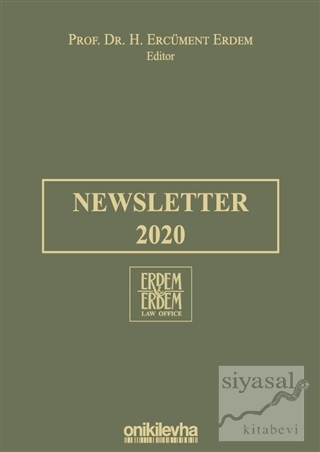 Newsletter 2020 (Ciltli) H. Ercüment Erdem