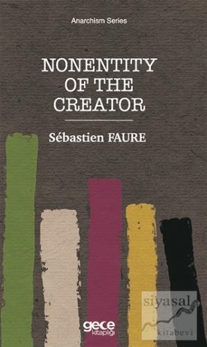 Nonentity Of The Creator Sebastien Faure