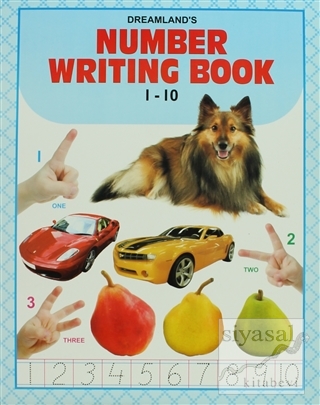 Number Writing Book 1-10 Kolektif