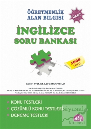 Öğretmenlik Alan Bilgisi - İngilizce Soru Bankası ÖABT Leyla Harputlu