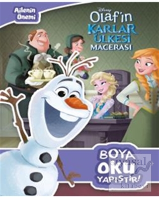 Olaf'ın Karlar Ülkesi Macerası - Ailenin Önemi - Boya Oku Yapıştır Kol