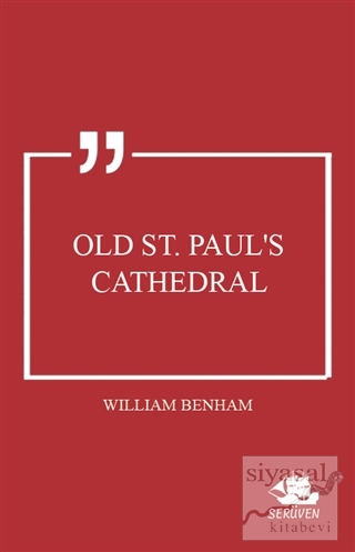 Old St. Paul's Cathedral William Benham
