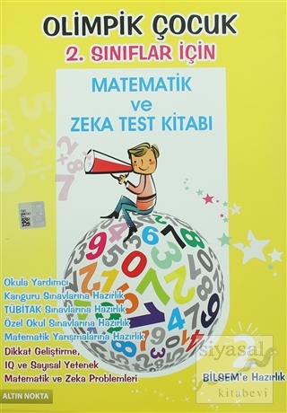 Olimpik Çocuk 2. Sınıflar İçin Matematik ve Zeka Test Kitabı BİLSEM'e 