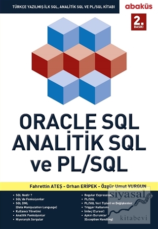 Oracle SQL Analitik SQL ve PL/SQL Fahrettin Ateş