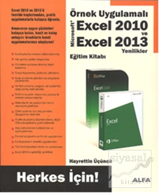 Örnek Uygulamalı Excel 2010 ve Excel 2013 Hayrettin Üçüncü