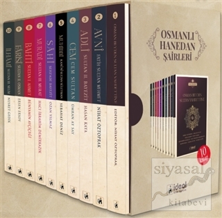 Osmanlı Hanedan Şairleri Serisi 10 Kitap Takım Kolektif