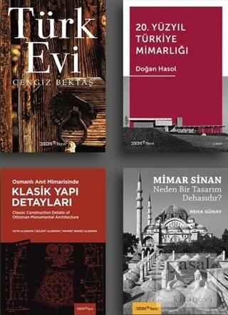Osmanlı'dan Bugüne Türkiye Mimarlığı Seti (4 Kitap Takım) Reha Günay