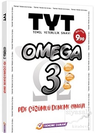 ÖSYM Tarzında TYT Omega 3 Deneme PDF Çözümlü Deneme Sınavı Kolektif