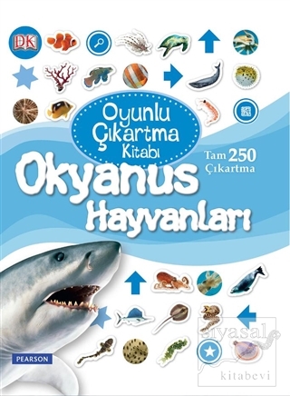 Oyunlu Çıkartma Kitabı - Okyanus Hayvanları Başar Coşkunoğlu