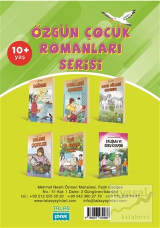 Özgün Çocuk Romanları Serisi (6 Kitap) Mehmet Buğra
