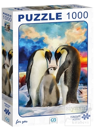 Penguen Ailesi - 1000 Parça Puzzle