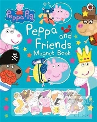 Peppa Pig - Peppa and Friends Magnet Book (Ciltli) Kolektif