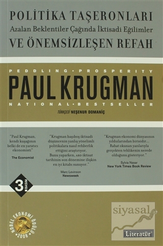 Politika Taşeronları ve Önemsizleşen Refah Paul Krugman