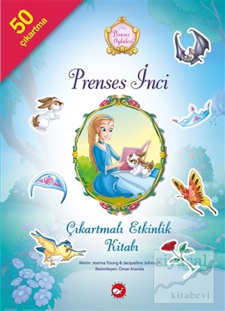 Prenses İnci Çıkartmalı Etkinlik Kitabı - Prenses Öyküleri Jeanna Youn