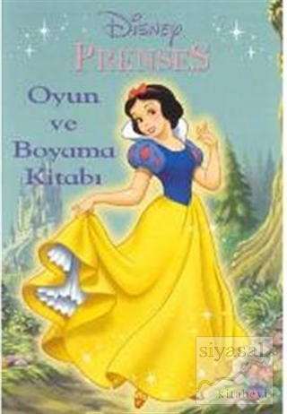 Prenses Oyun ve Boyama Kitabı